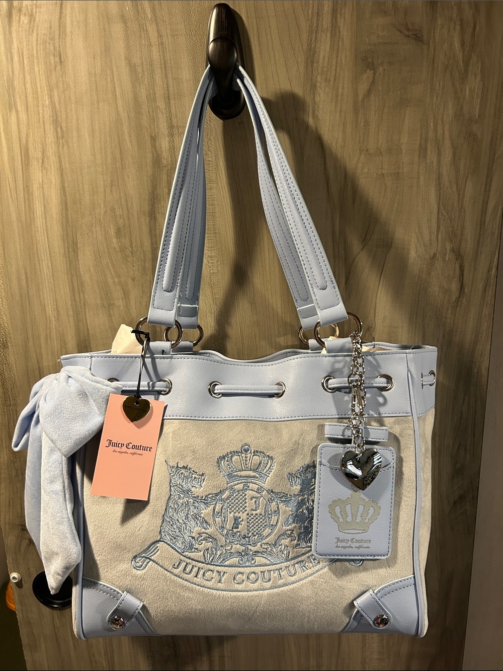 Juicy couture daydreamer. Scottie dogs in dove grey
